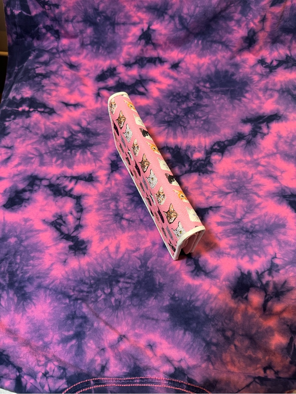 Pink Cat Pattern Wallet - Picture 3 of 6